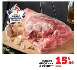 Hyper U AGNEAU: GIGOT✰✰✰ À ROTIR (6)(C) offre