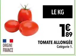 Supeco TOMATE ALLONGÉE offre