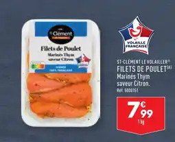 ALDI ST-CLÉMENT LE VOLAILLER® FILETS DE POULET(A) offre