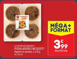 ALDI LA CUISINE DES SAVEURS® PISSALADIÈRES NIÇOISES(A) offre