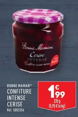 ALDI BONNE MAMAN® CONFITURE INTENSE CERISE offre