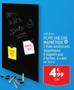 ALDI EXPERTIZⓇ FILMS TABLEAU MAGNÉTIQUE ✪ offre