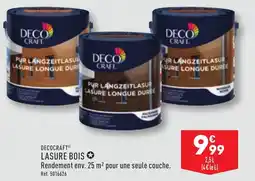 ALDI DECOCRAFT® LASURE BOIS ✪ offre