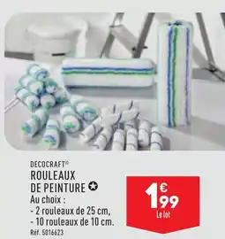 ALDI DECOCRAFT® ROULEAUX DE PEINTURE ✪ offre