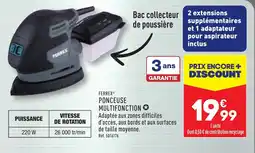 ALDI FERREX® PONCEUSE MULTIFONCTION ✪ offre