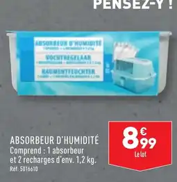 ALDI ABSORBEUR D'HUMIDITÉ offre