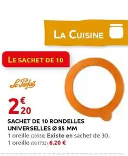 Rural Master SACHET DE 10 RONDELLES UNIVERSELLES Ø 85 MM offre