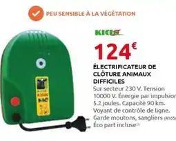 Rural Master ÉLECTRIFICATEUR DE CLÔTURE ANIMAUX DIFFICILES offre