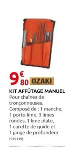 Rural Master KIT AFFÛTAGE MANUEL offre