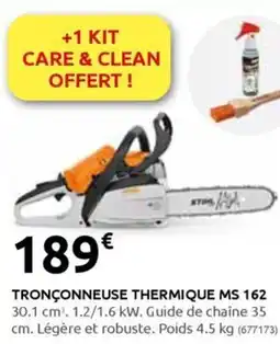 Rural Master TRONÇONNEUSE THERMIQUE MS 162 offre
