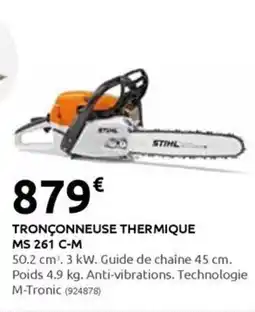 Rural Master TRONÇONNEUSE THERMIQUE MS 261 C-M offre