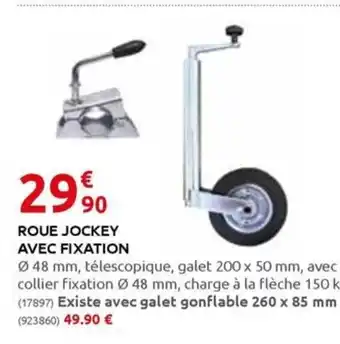 Rural Master ROUE JOCKEY AVEC FIXATION offre