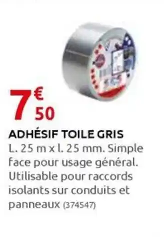 Rural Master ADHÉSIF TOILE GRIS offre