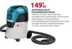 Rural Master ASPIRATEUR EAU ET POUSSIÈRES ÉLECTRIQUE offre