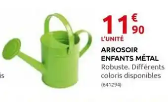 Rural Master ARROSOIR ENFANTS MÉTAL offre