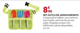Rural Master SET OUTILS DE JARDIN ENFANTS offre