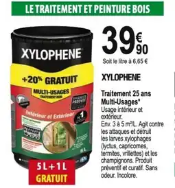 Tridôme Traitement 25 ans Multi-Usages offre