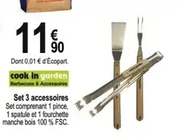 Tridôme Set 3 accessoires offre