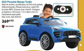 La Grande Récré SUV porsche macan turbo offre