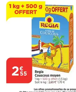 Bi1 Regia Couscous moyen offre