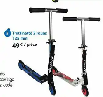 La Grande Récré Trottinette 2 roues 125 mm offre