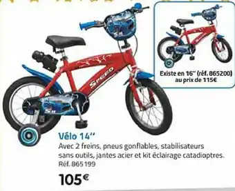 La Grande Récré Vélo 14" offre