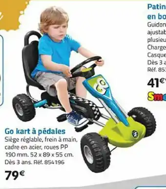 La Grande Récré Go kart à pédales offre