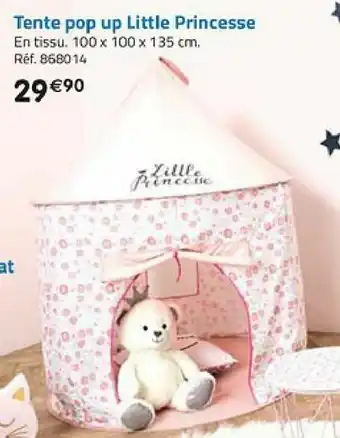 Tente pop up little princesse