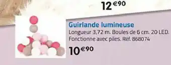La Grande Récré Guirlande lumineuse offre