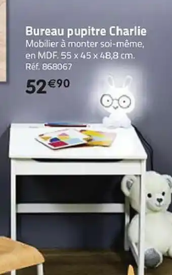 Bureau pupitre charlie