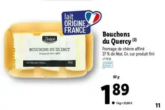 Lidl Bouchons du quercy offre
