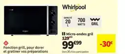 Conforama 5 Micro-ondes gril offre