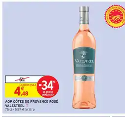 Intermarché Contact AOP CÔTES DE PROVENCE ROSÉ VALESTREL I offre