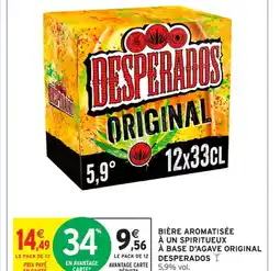 Intermarché Contact BIÈRE AROMATISÉE À UN SPIRITUEUX offre