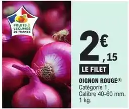 E.Leclerc Oignon rouge offre