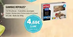 Gel 2000 GAMBAS ROYALES® offre