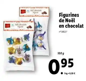 Lidl Figurines de noël en chocolat offre