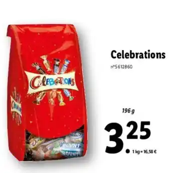 Lidl Celebrations offre