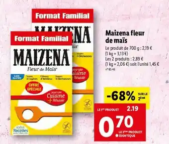 Lidl Maizena fleur de maïs offre