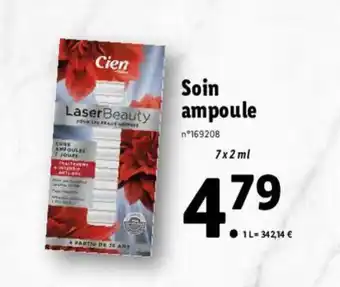 Lidl Soin ampoule offre