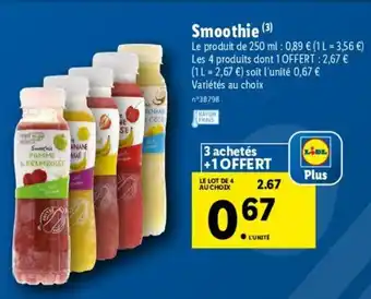 Lidl Smoothie offre