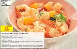 Intermarché SALADE DE GAMBAS, SURIMI ET MANDARINES offre