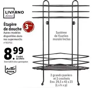Lidl Etagère de douche offre