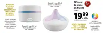 Lidl Diffuseur de brume à ultrasons offre