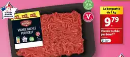 Lidl Viande hachée pur bœuf offre