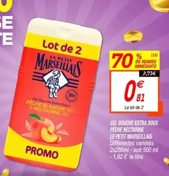 Netto Gel douche extra doux offre