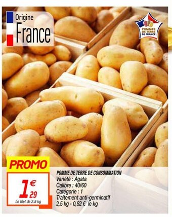 Netto Pomme de terre de consommation offre