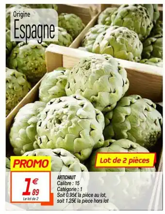 Netto Artichaut offre