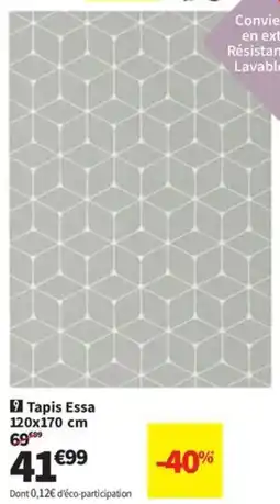 Conforama Tapis Essa 120x170 cm offre