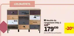 Conforama Meuble de rangement Oldy 2 offre